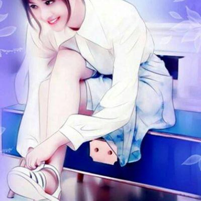 郑爽卡通可爱头像