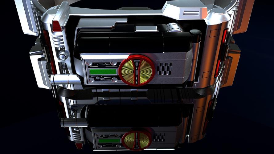 faiz gear 建模 br>买不起csm腰带建个模型玩玩