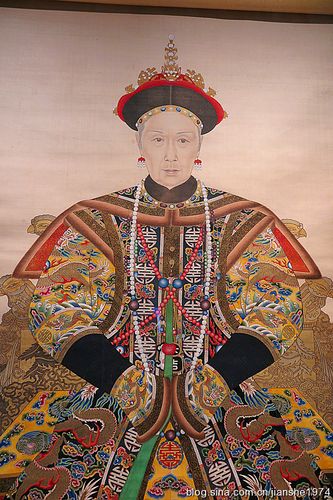 慈禧画像