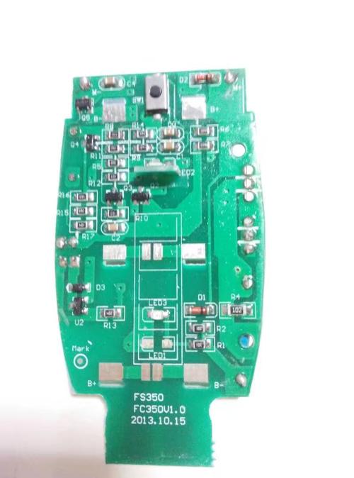 飞科剃须刀fs350fs351fs352电路板主板充电电池焊接全新剃须刀架