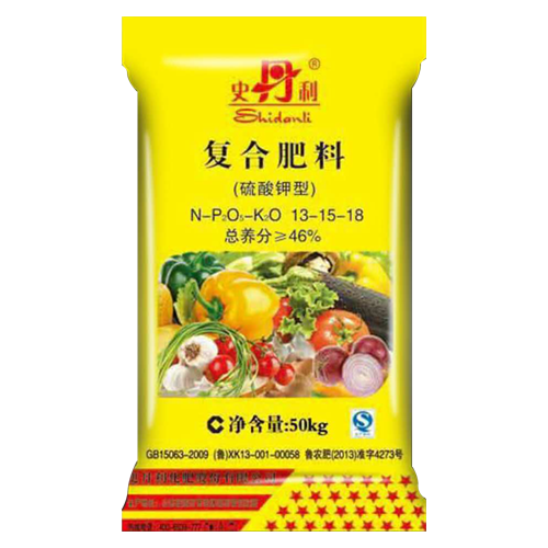 史丹利硫酸钾型复合肥料   总养分&.