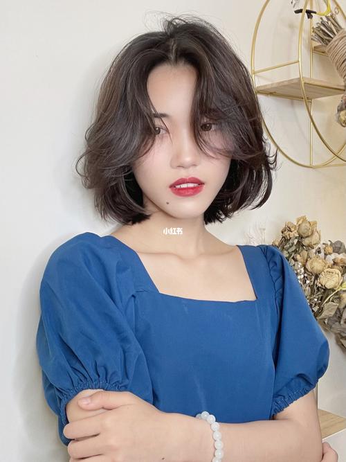 女生头顶扁塌的福音|摩根无损气垫烫_短发_发型_脸型