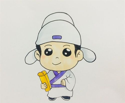 诗人怎么画一步一步教