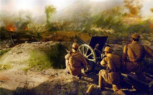 孟良崮战役油画