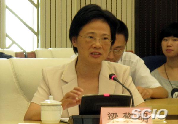 中共舟山市委书记,市人大常委会主任梁黎明致辞