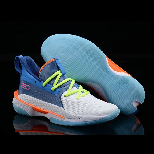 夏季运动男鞋全明星pg4篮球鞋库里7圆周率糖果鸳鸯限量版7代球鞋6视频