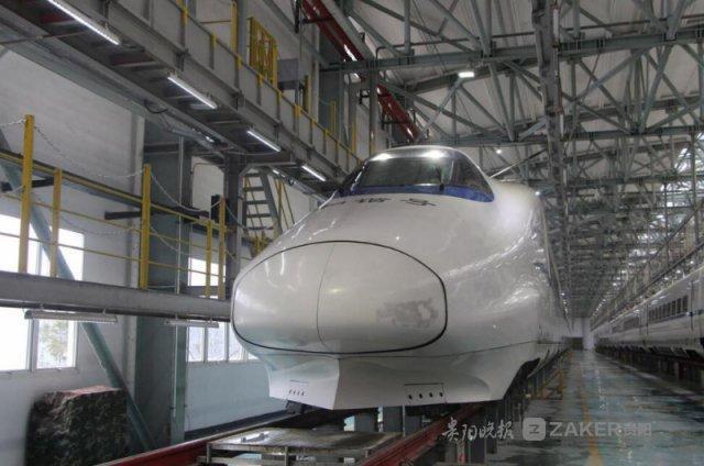 10 组 crh2a 动车组配属贵州 渝贵铁路开通进入倒计时