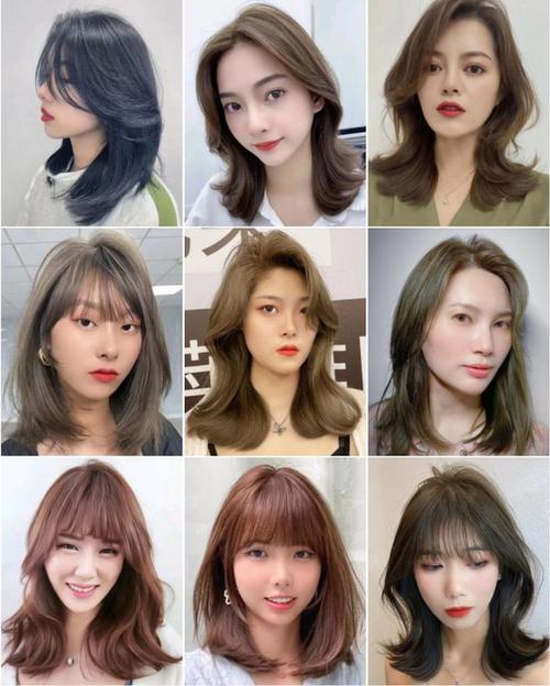 别剪过时发型了新剪烫染100来款送给你美不美自己看