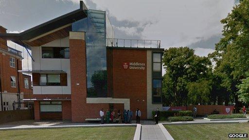 man dies after stabbing at middlesex university campus