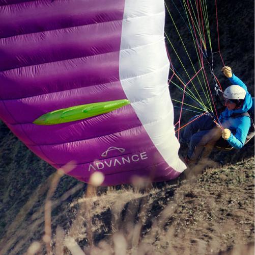 advance滑翔伞单人初级伞阿得旺斯alpha7降落伞en-a动滑两用伞头