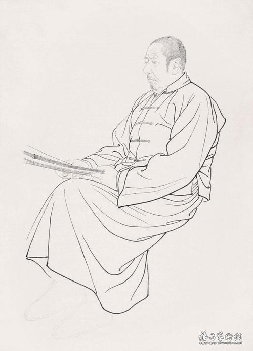 白描习作_工笔作品在线展_何家英作品展_何家英在线作品_何家英官方