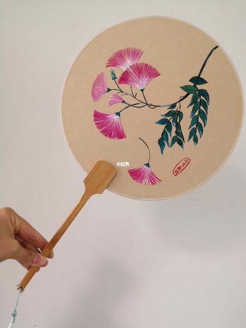 团扇手绘_团扇_手绘_柳巷自由行热门攻略_手工制作_diy_diy手工制作