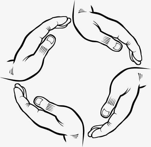 关键词 : 手绘,素描,手势,双手,圆形