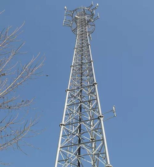兆博工厂直销三管通信塔 三管塔 通信塔型号 支持定做