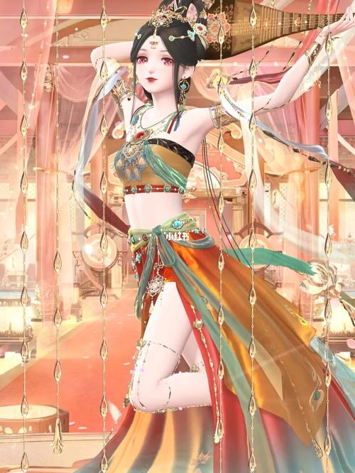 闪耀暖暖敦煌_闪耀暖暖_敦煌_穿搭_闪耀暖暖搭配_游戏