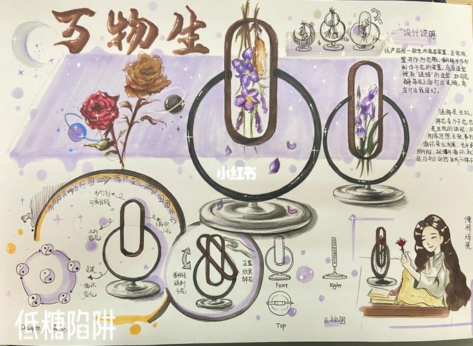 产品设计/工业设计手绘快题马克笔文创设计_设计_马克