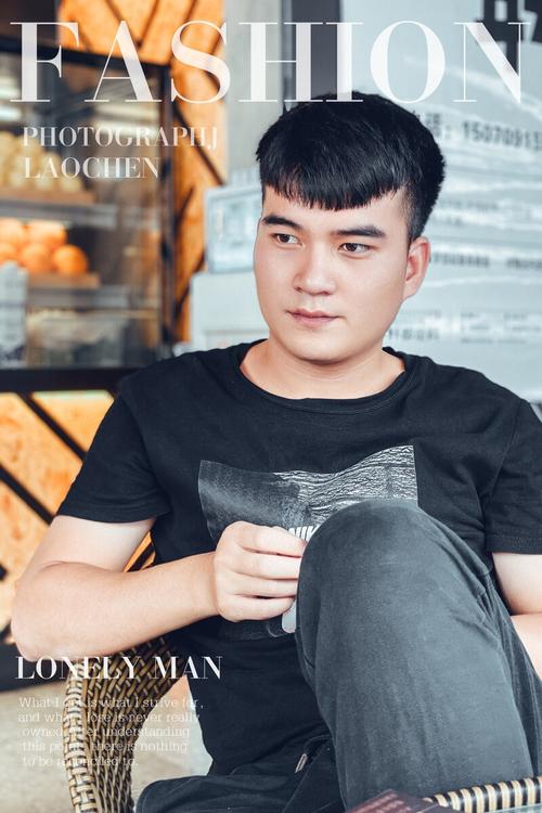 人像杂志风