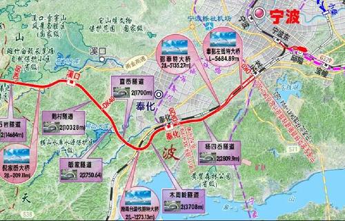 金甬铁路新进展!溪口站即将开建,全线第二长隧道全面开工,附效果图