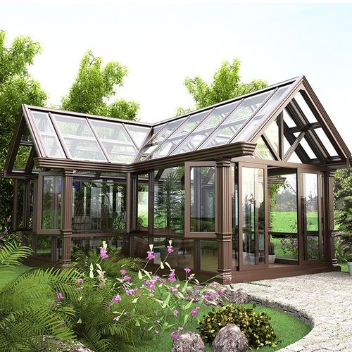 厂家定制阳光房 铝合金高强度玻璃屋 户外钢化玻璃