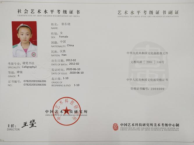 小马良练字(艺术学校)2019年度硬笔书法和绘画考级证书展示!