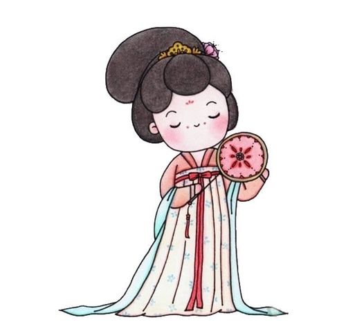 唐朝女子简笔画服饰_唐朝美女怎么画简单又漂亮