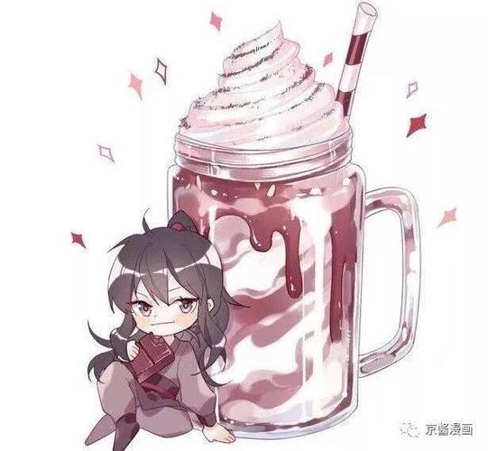 魔道祖师:q版众人坐拥冰激凌,吃货羡很可爱,薛洋让人心疼不已