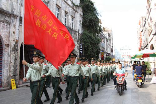 广西公安边防总队北海边防支队机动大队简介