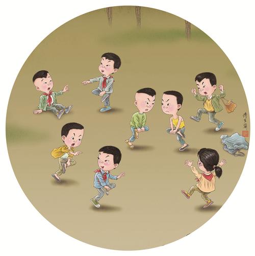 爷爷儿时的游戏