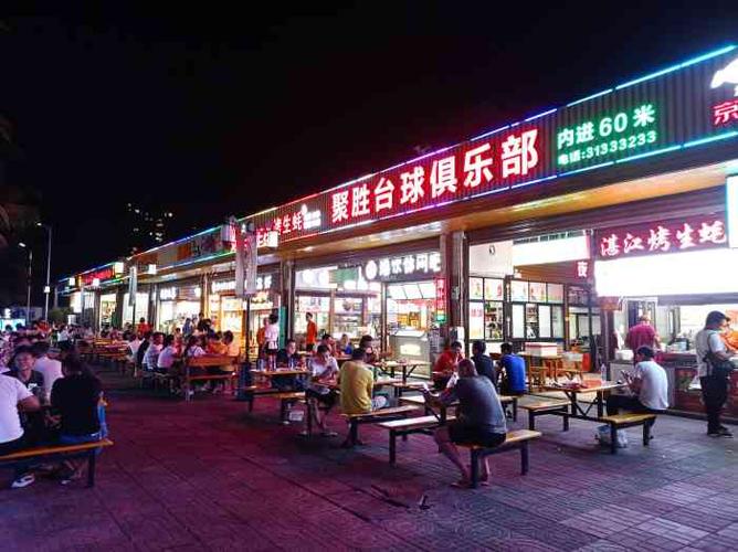 滨濂观光夜市-"在滨濂村商业街附近的夜市,步行十分钟