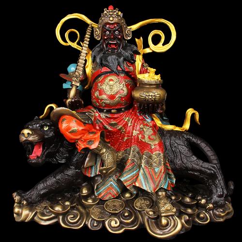 一折赵公明财神爷像