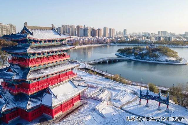 河北沧州:雪后大运河|景观带|南湖公园|运河区_网易