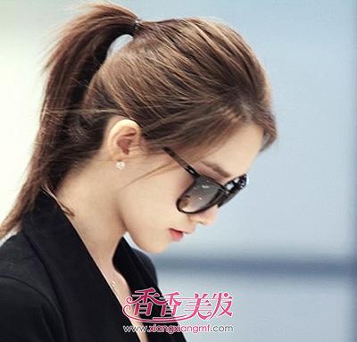 方脸梳辫子好看吗 适合方脸女生的马尾辫