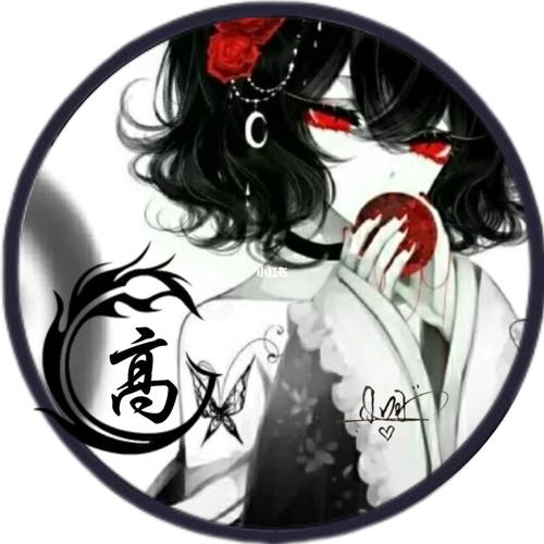 自制黑暗系二次元女生头像,第90期_二次元_古风_手机壁纸_姓氏头像