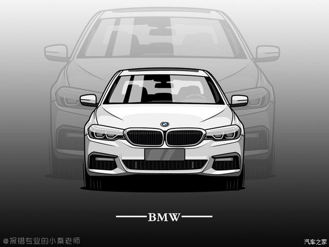 20多年车龄的宝马五系竟然变成了这样 你说我画改装车漫画壁纸