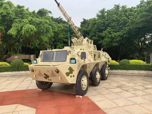 国内wz523轮式装甲车模型定制厂家选弘讯模型壹号工厂