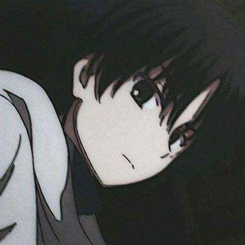 动漫头像:男生抑郁头像,你说我是不是自作自受啊,你说