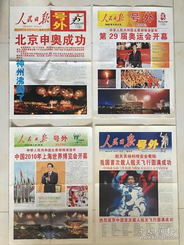 2001年7月13 申奥成功!