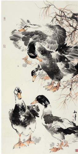 姚新峰 早春 136×68cm