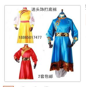 蒙古族鄂伦春族鄂温克族服装装出舞台表演古典民族舞蹈服装