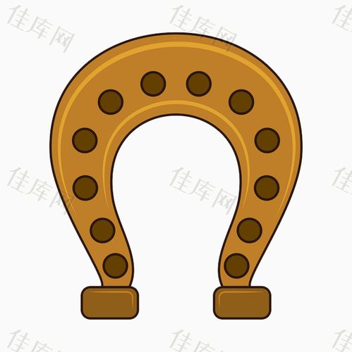 卡通u型磁铁