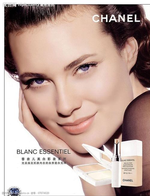 香奈儿彩妆系列 美女 美白 化妆品 人物图库 人物写真 各类广告中的女