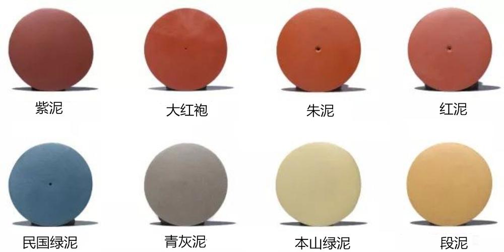给爱好紫砂壶的朋友,提供一些泥料色板,以丰富相关知识.