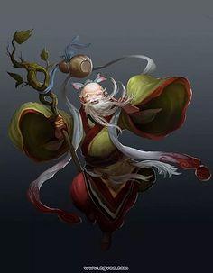 程伊采集到小道士  采集 百鸣原画—南极仙翁