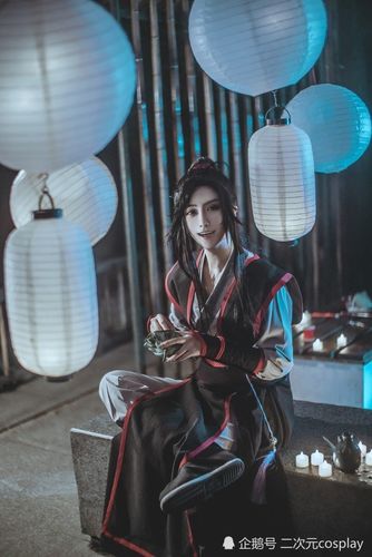 俊朗洒脱,笑容可爱调皮的羡羡,《魔道祖师》魏无羡cos