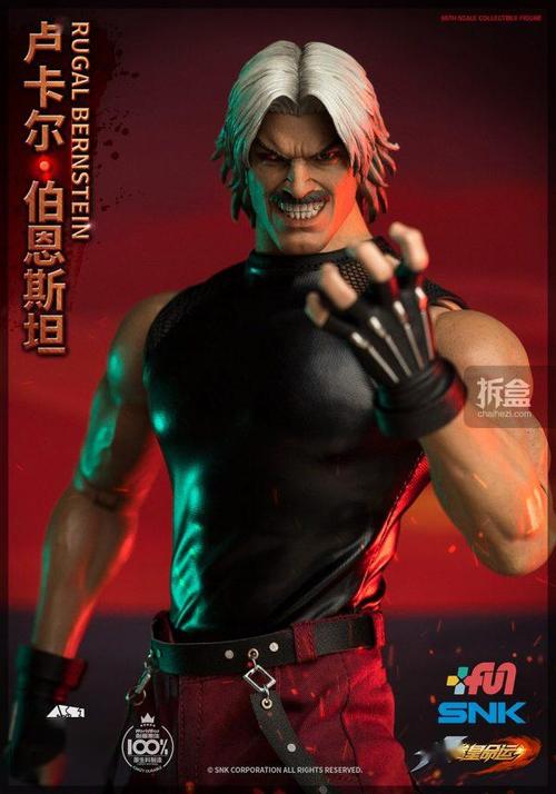 world box 正版授权《拳皇》卢卡尔1:6可动人偶