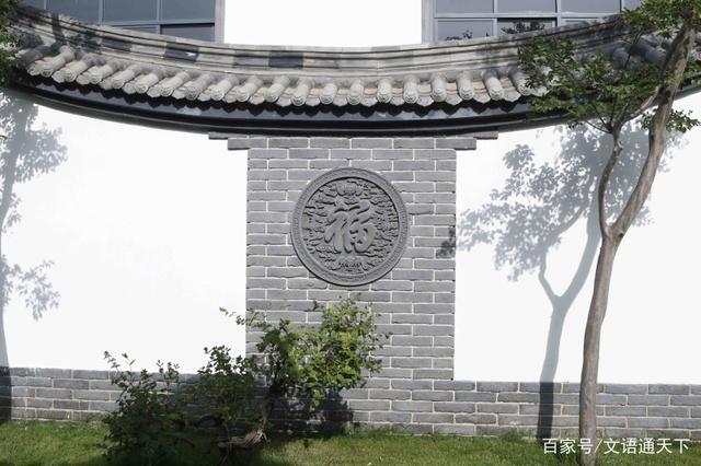 古建青砖青瓦片 砖雕背景墙