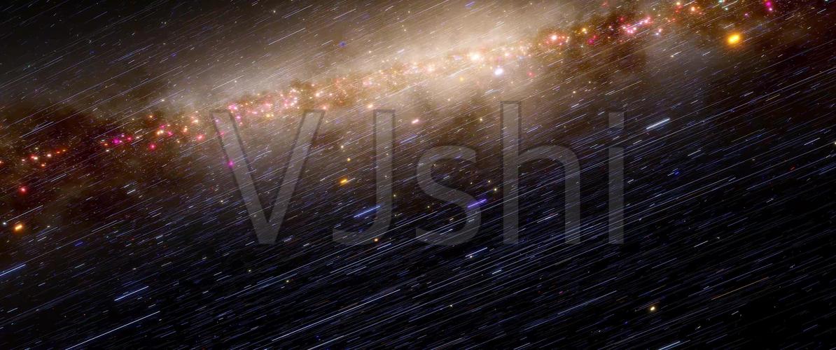 4k超高清穿梭星云银河系穿梭宇宙星空太空