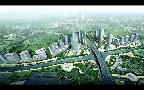 重庆市涪陵区李渡片区环城北路城市设计