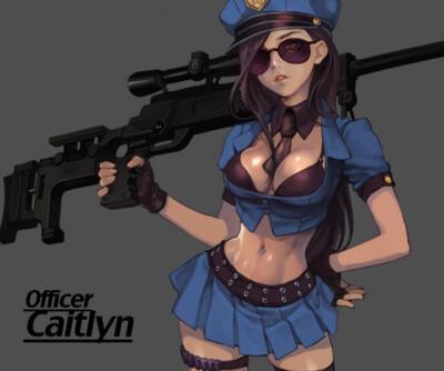 女警官凯特琳