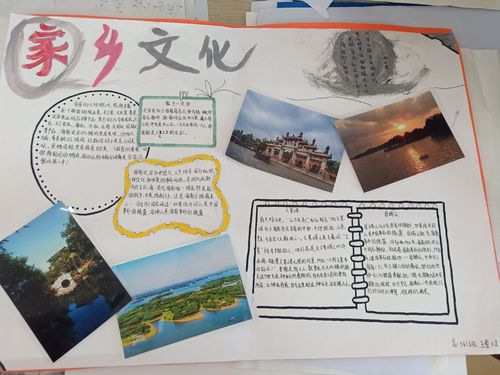 ( 567班)带你走进我的家乡——家乡文化手抄报